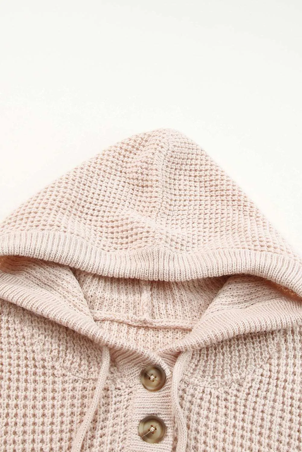 🔥 Buttons Pocket Cable Knit Hooded Sweater: For When You Want to Look Like You Have Your Life Together... But You're Just Faking It 🔥