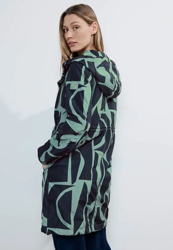 100989- Printed Raincoat - Cecil