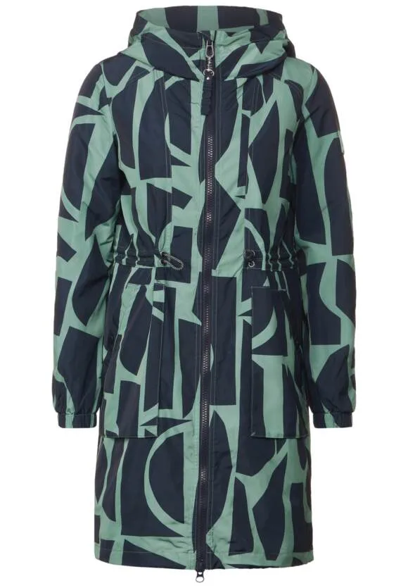 100989- Printed Raincoat - Cecil