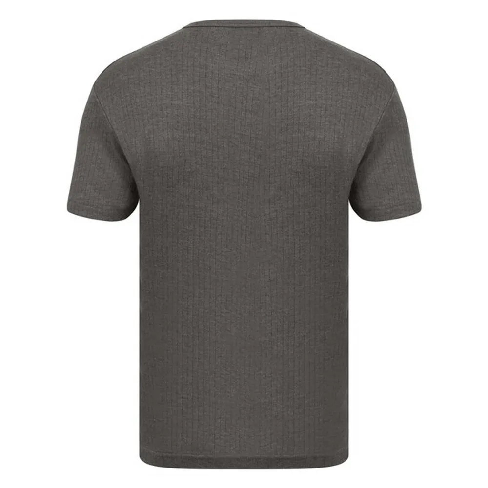 Absolute Apparel Mens Thermal Short Sleeve T-Shirt