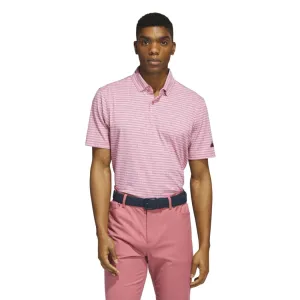 adidas GO-TO Striped Golf Men's Polo Shirt