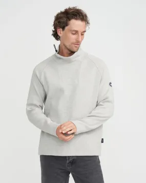 Alrik Windproof Sweater- Light Grey Mel