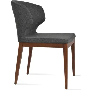 Amed Wood PLUS Upholstered Dining Chairs