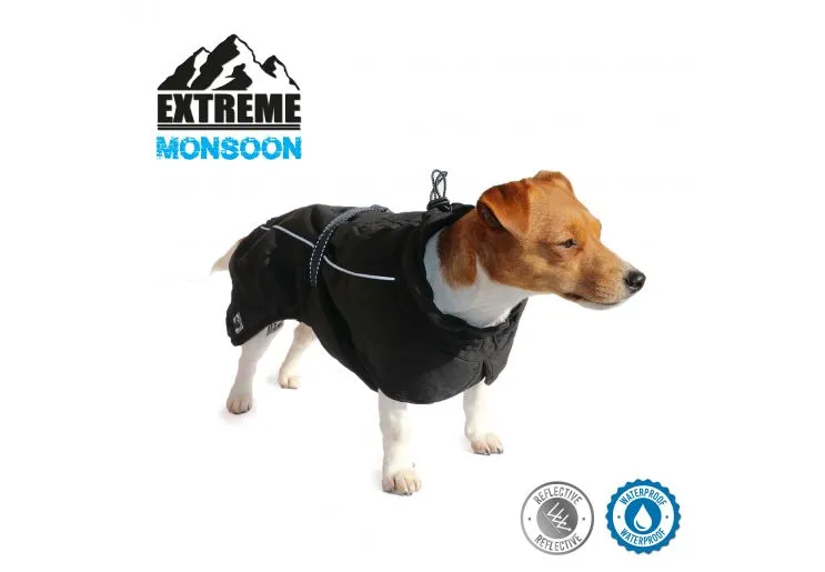 Ancol - Extreme Monsoon Dog Coat - Red - xx large - 70cm