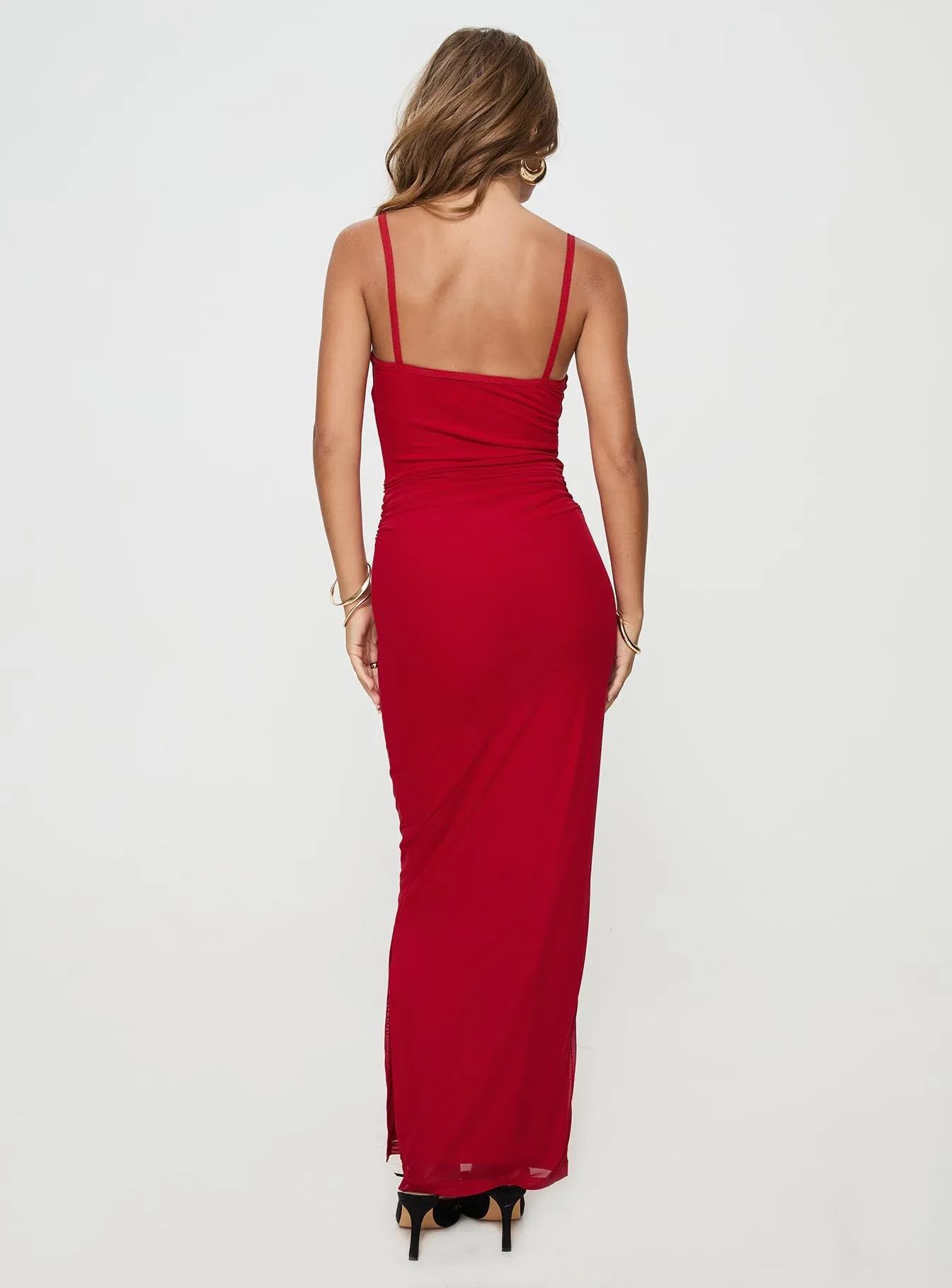 Apolline Maxi Dress Red