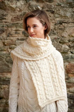 Aran Cable Scarf