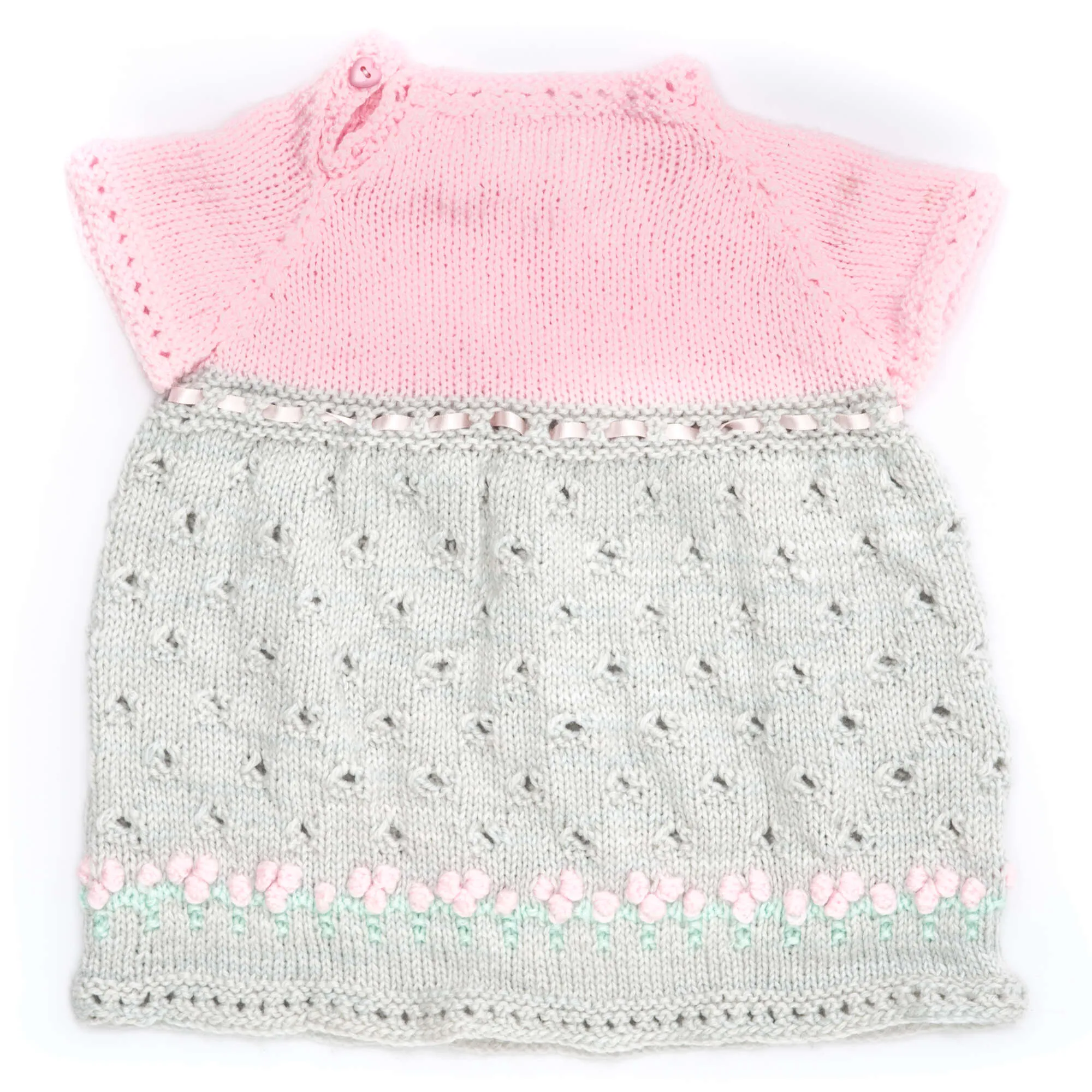 Bernat Knit Cozy Posie Dress