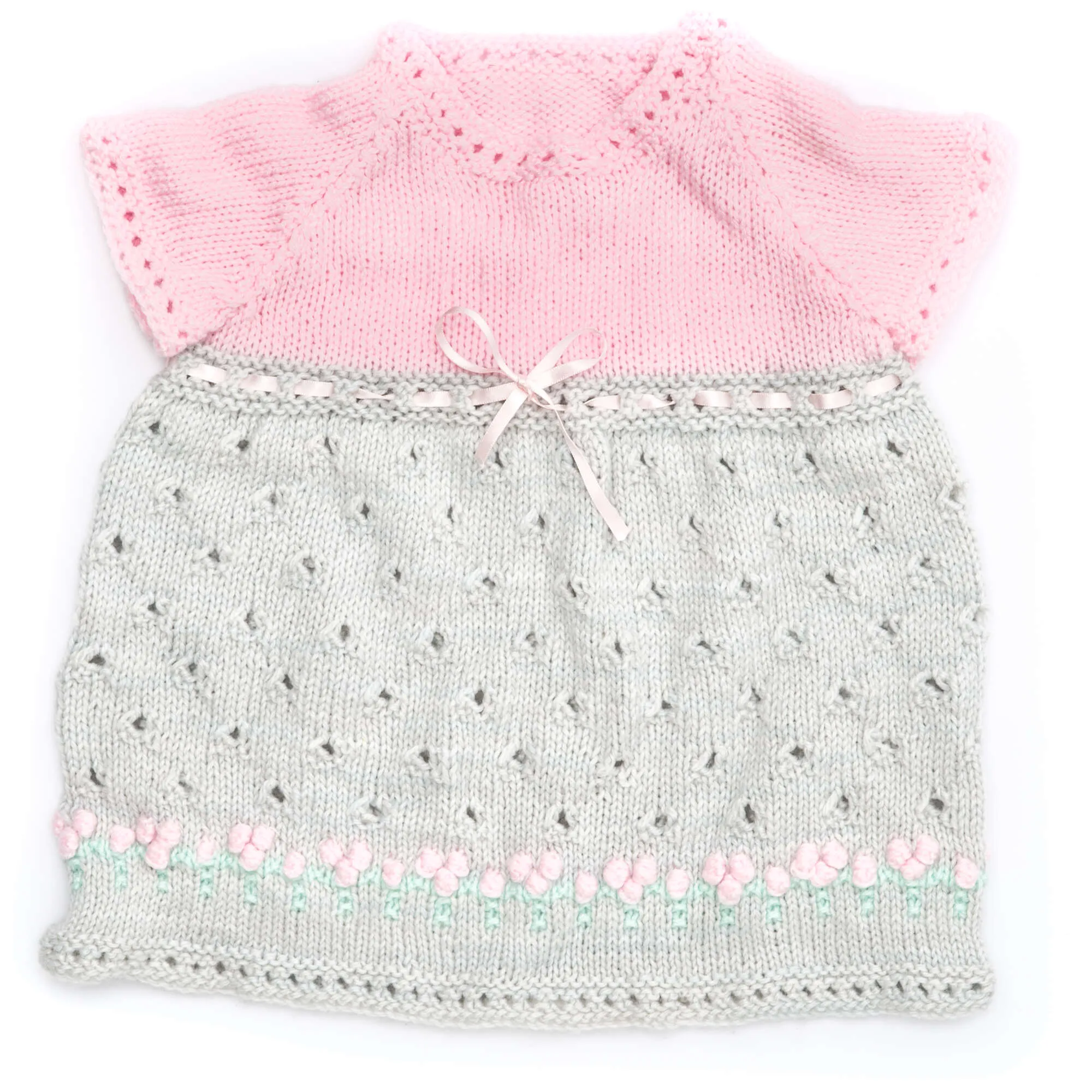 Bernat Knit Cozy Posie Dress