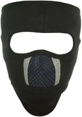 Bike Face Mask for Men & Women (Size: Free, Balaclava) (Black)