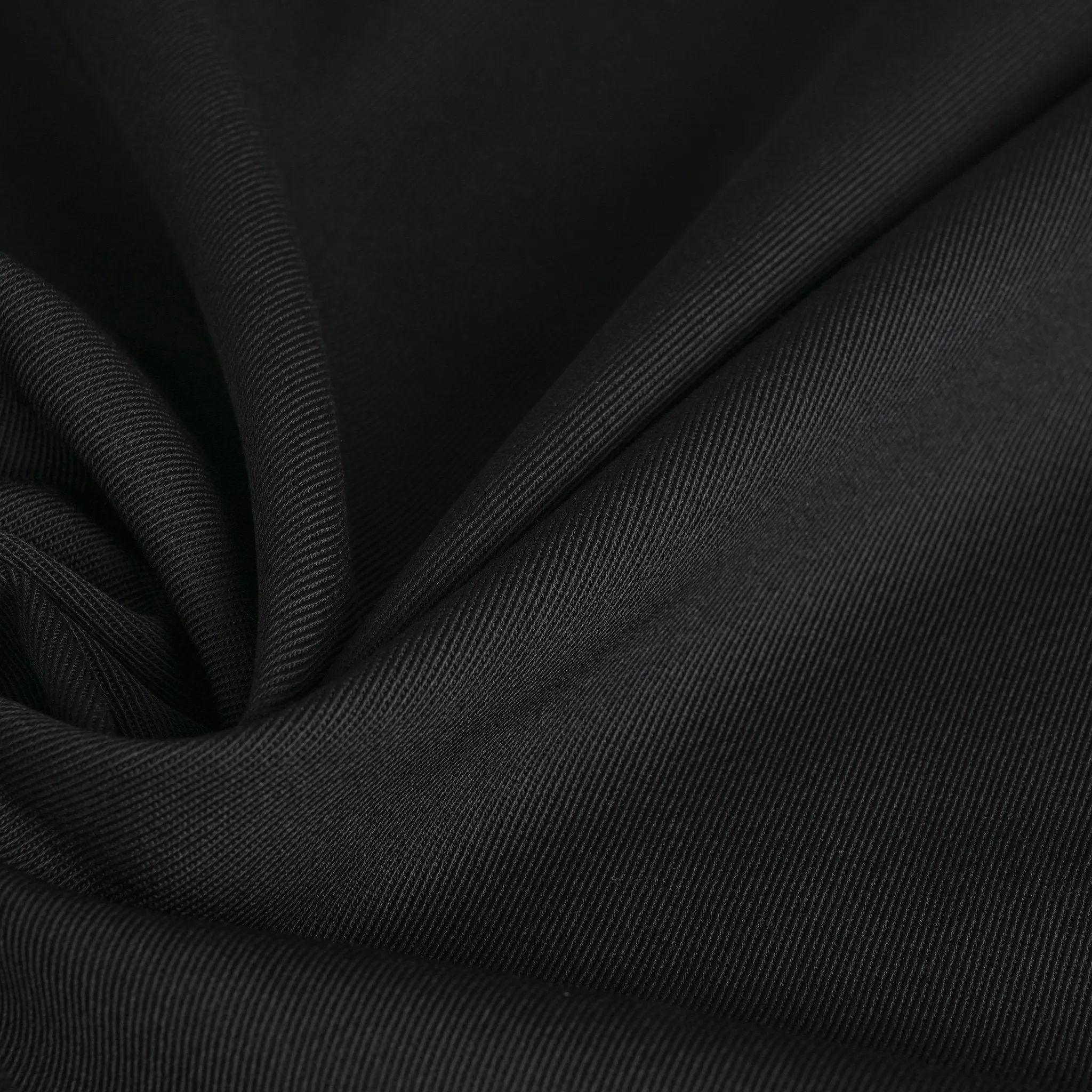 Black Twill Fabric 9033