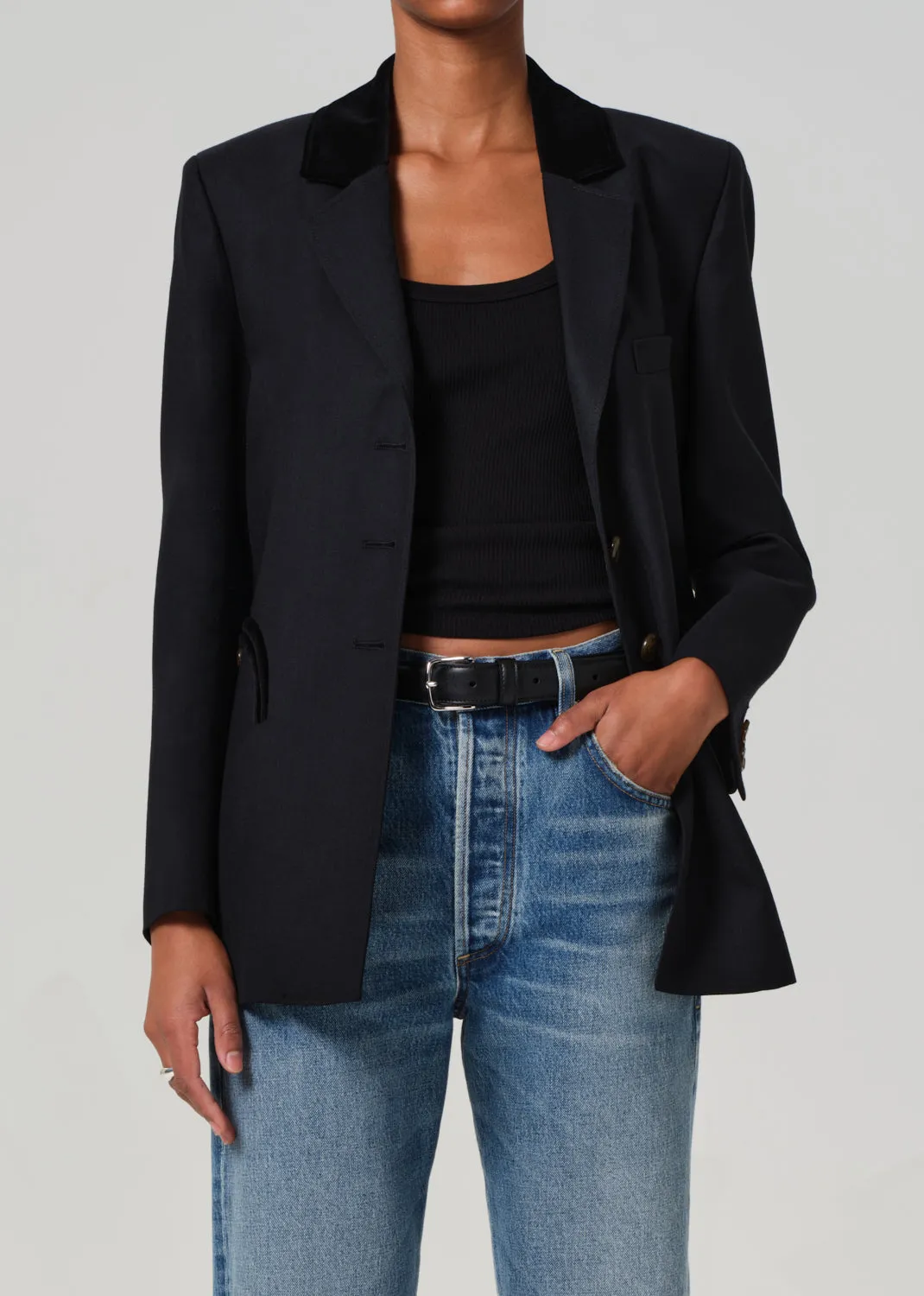 Blazé Milano Silent Blazer in Alcanara