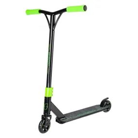 Blazer Pro Scooters Distortion Complete Stunt Scooter, Black/Green