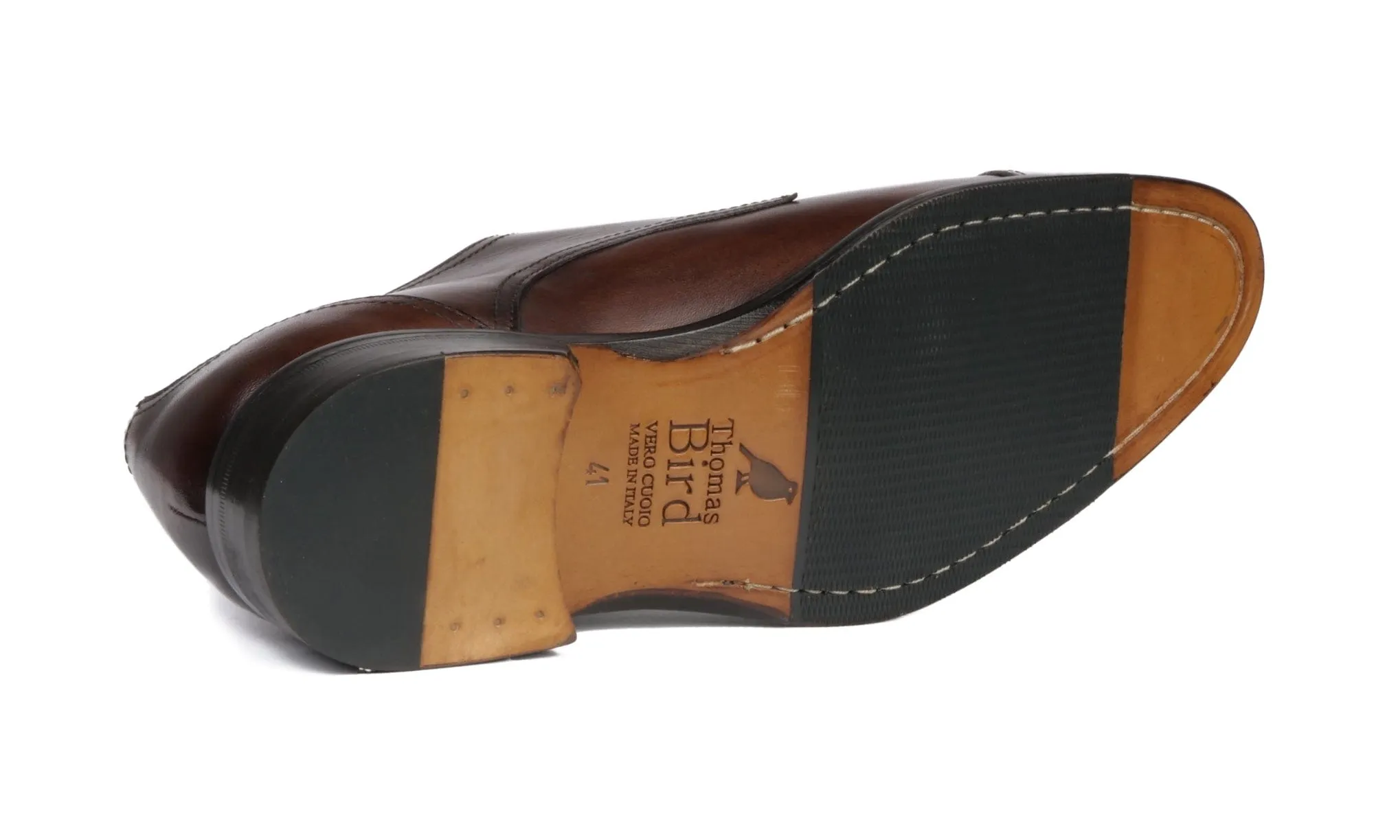 Bourne Monk Strap Brown