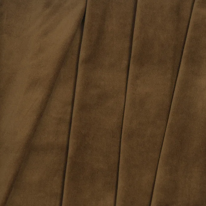 Brown Cotton Velvet 888