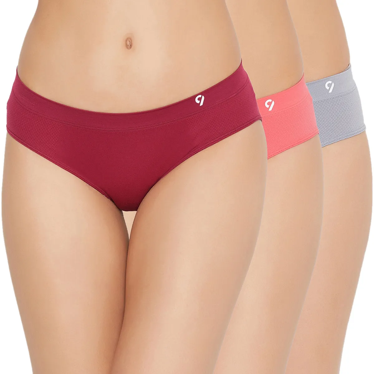 C9 AIRWEAR Mid Brief Combo For Women - Pack of 5