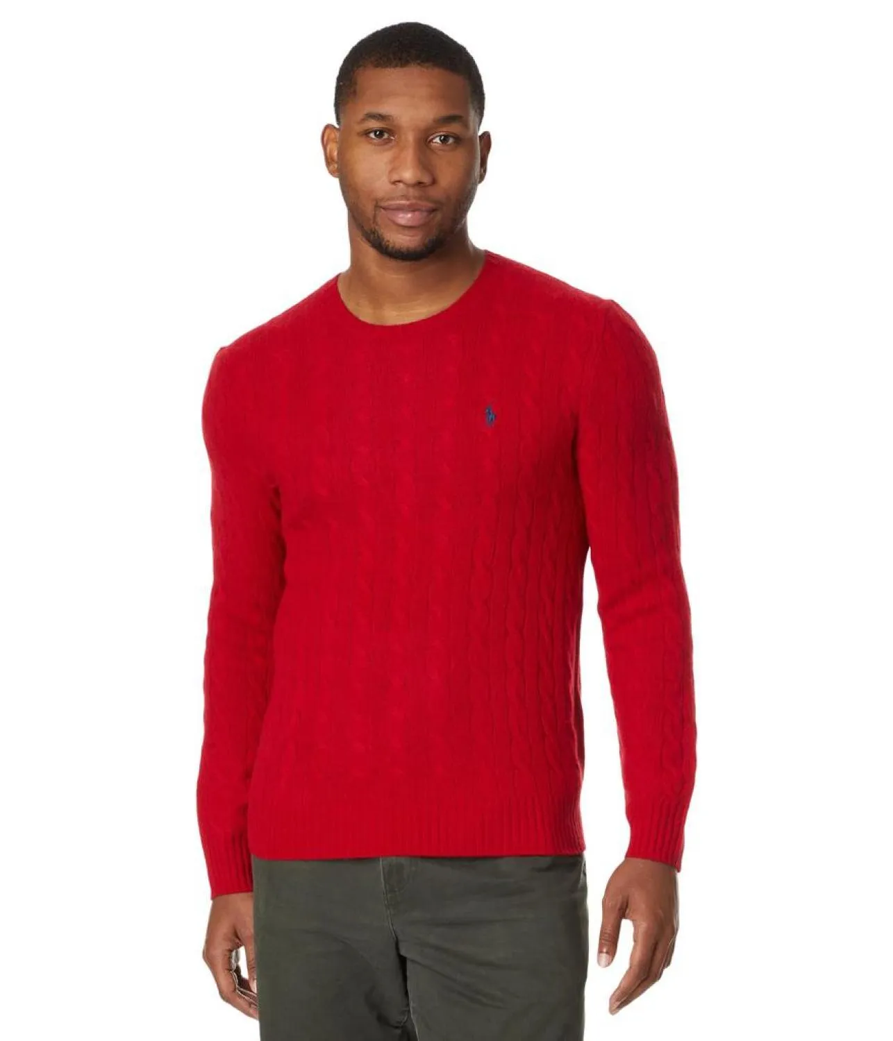 Cable-Knit Wool-Cashmere Sweater