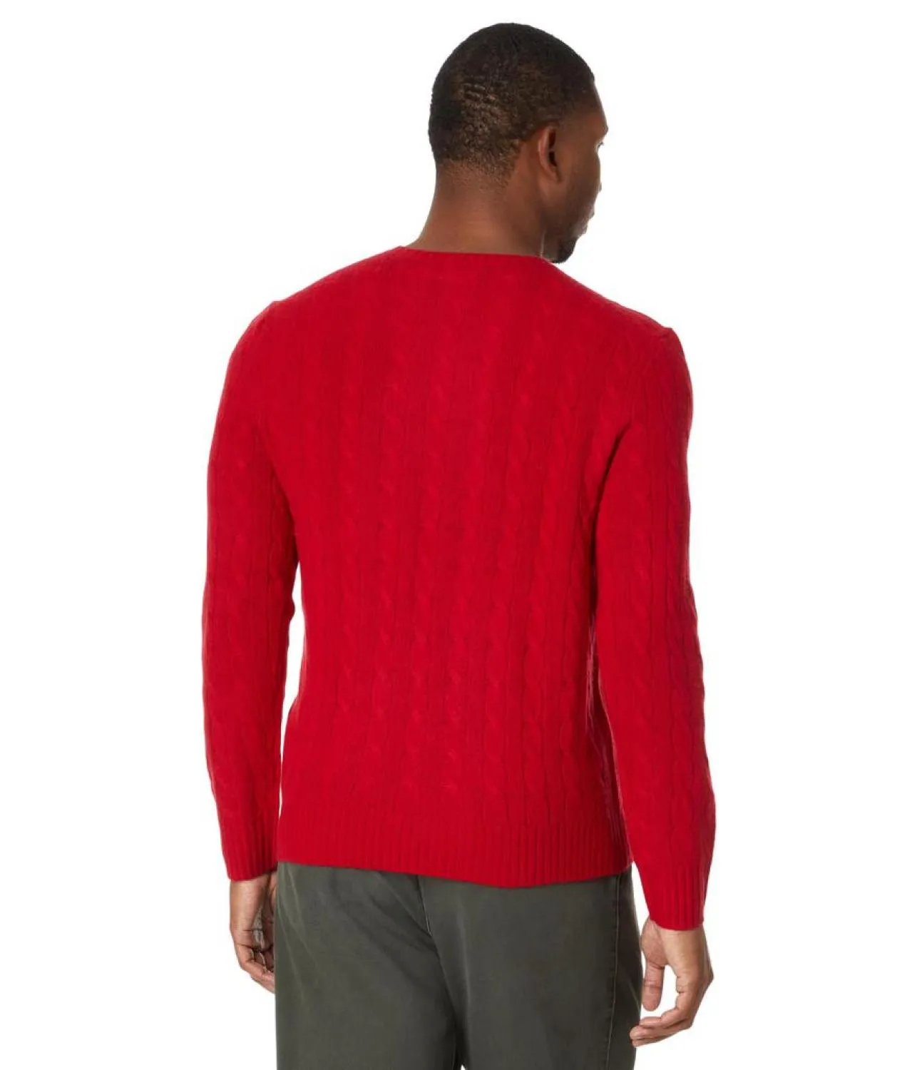 Cable-Knit Wool-Cashmere Sweater