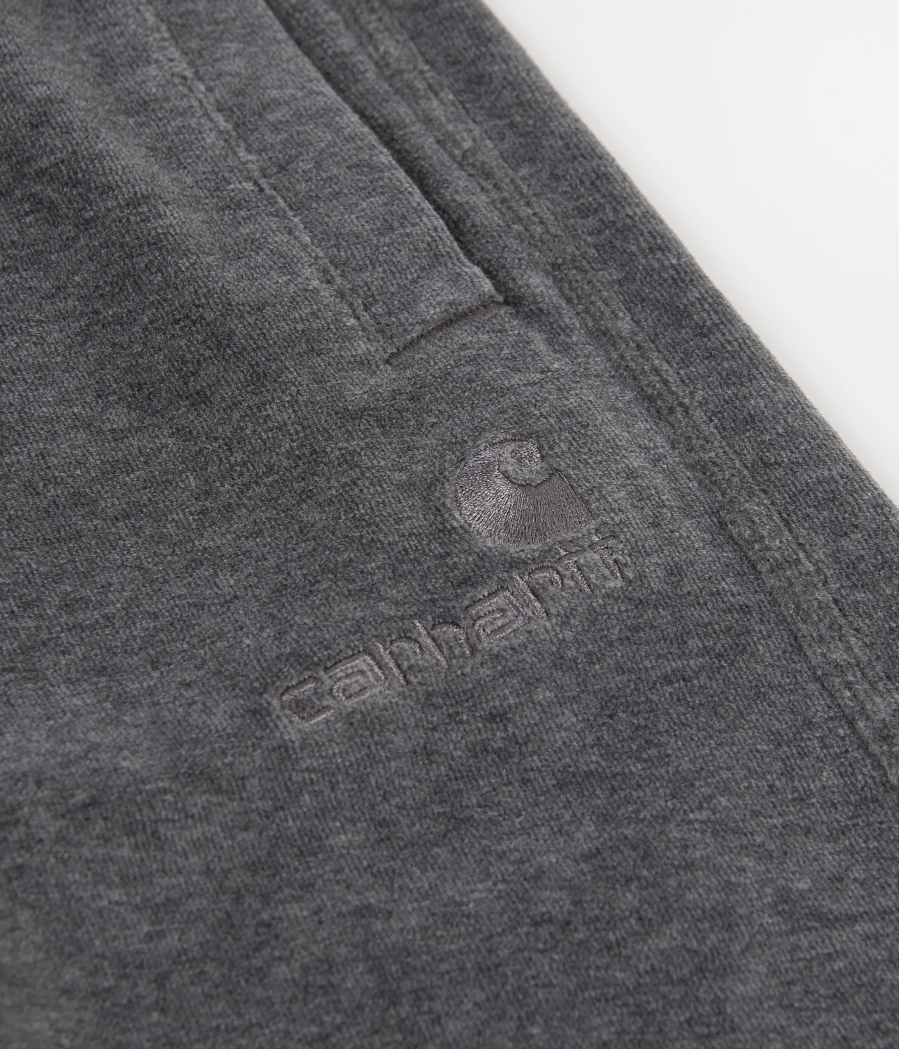 Carhartt United Script Sweatpants - Dark Grey Heather