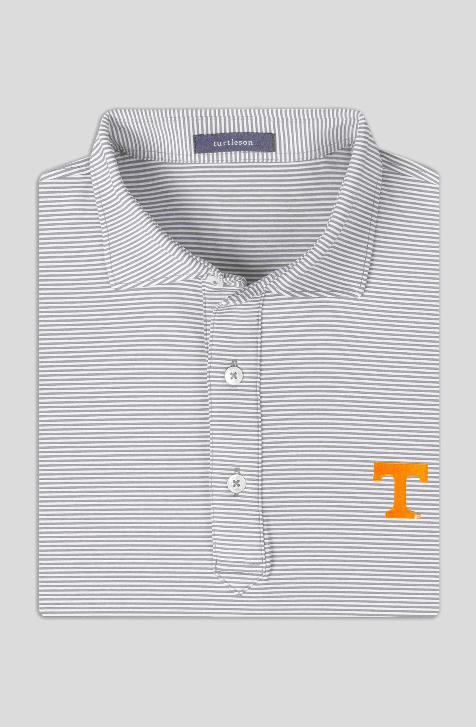 Carter Stripe Performance Polo University of Tennessee