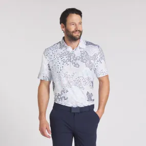 CLOUDSPUN Bloom Camo Golf Polo