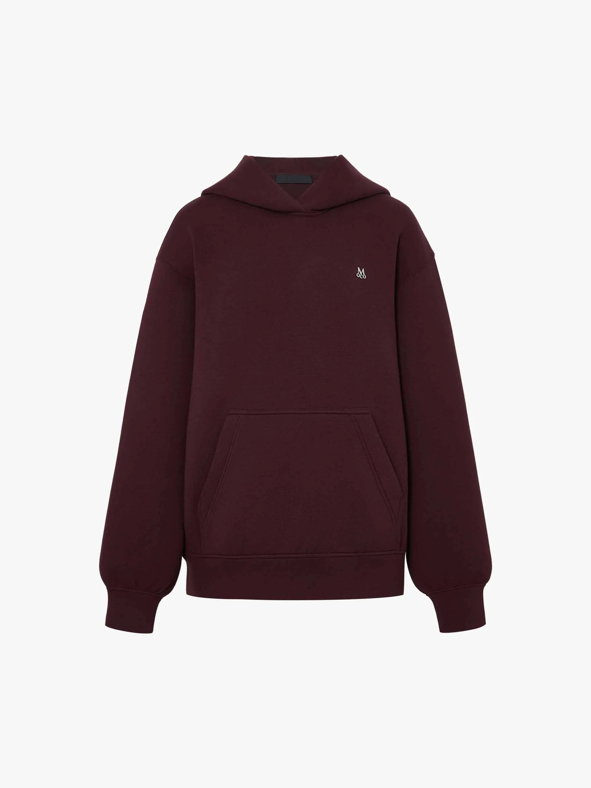 Cotton Blend Hooded Sweatshirt