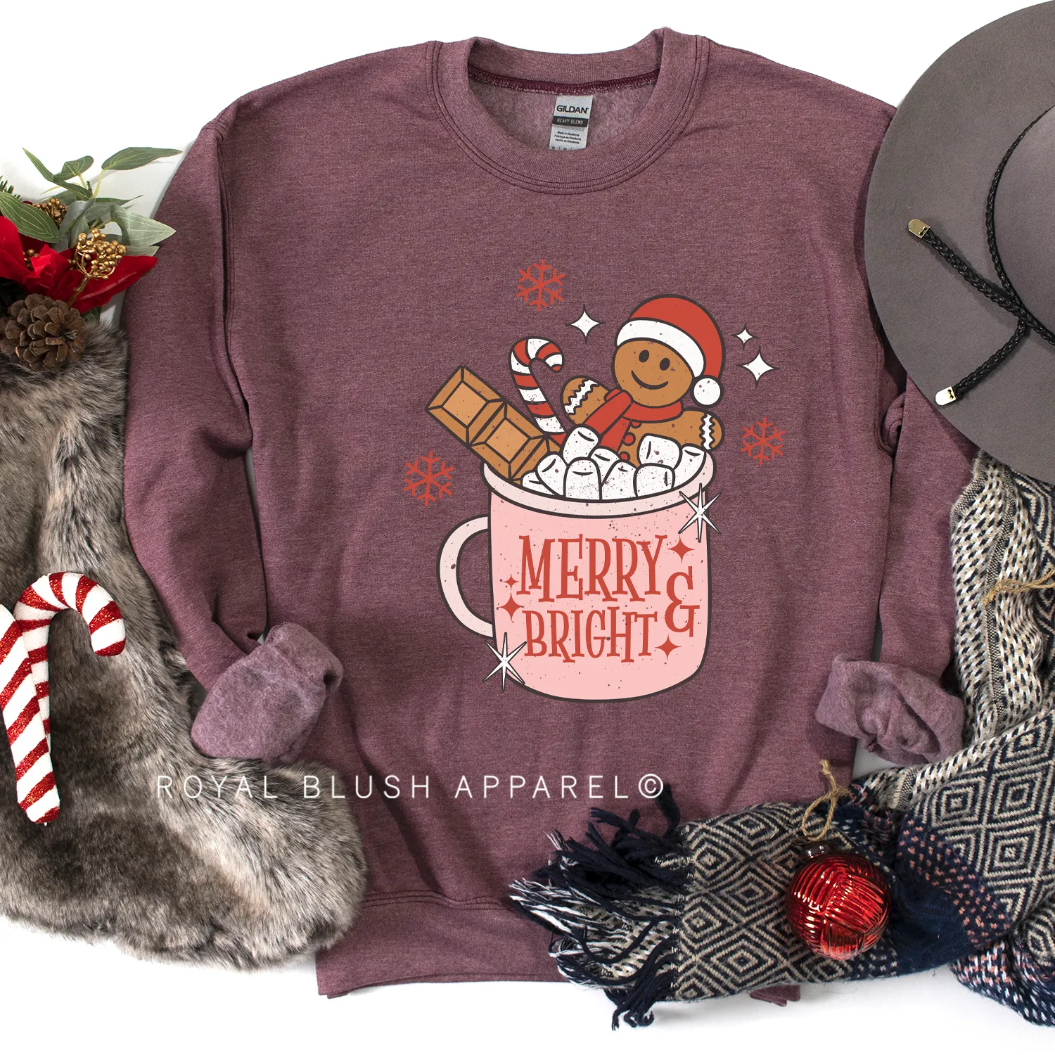 Cup Merry & Bright Sweatshirt