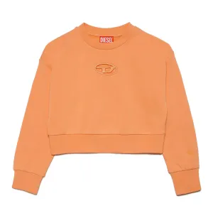 Diesel Straslium Orange Sweatshirt