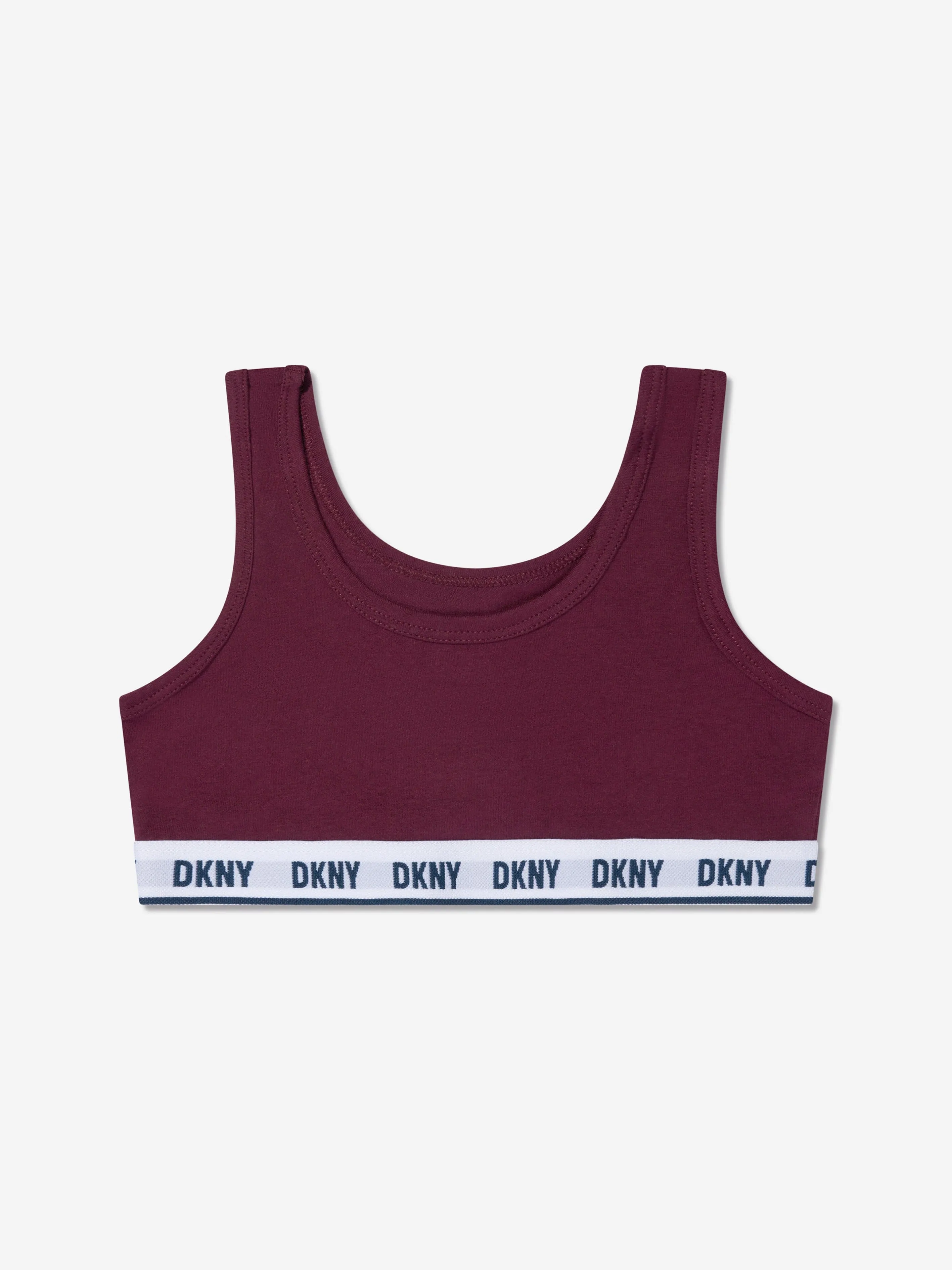 DKNY Girls 3 Pack Sports Bra Set in Red