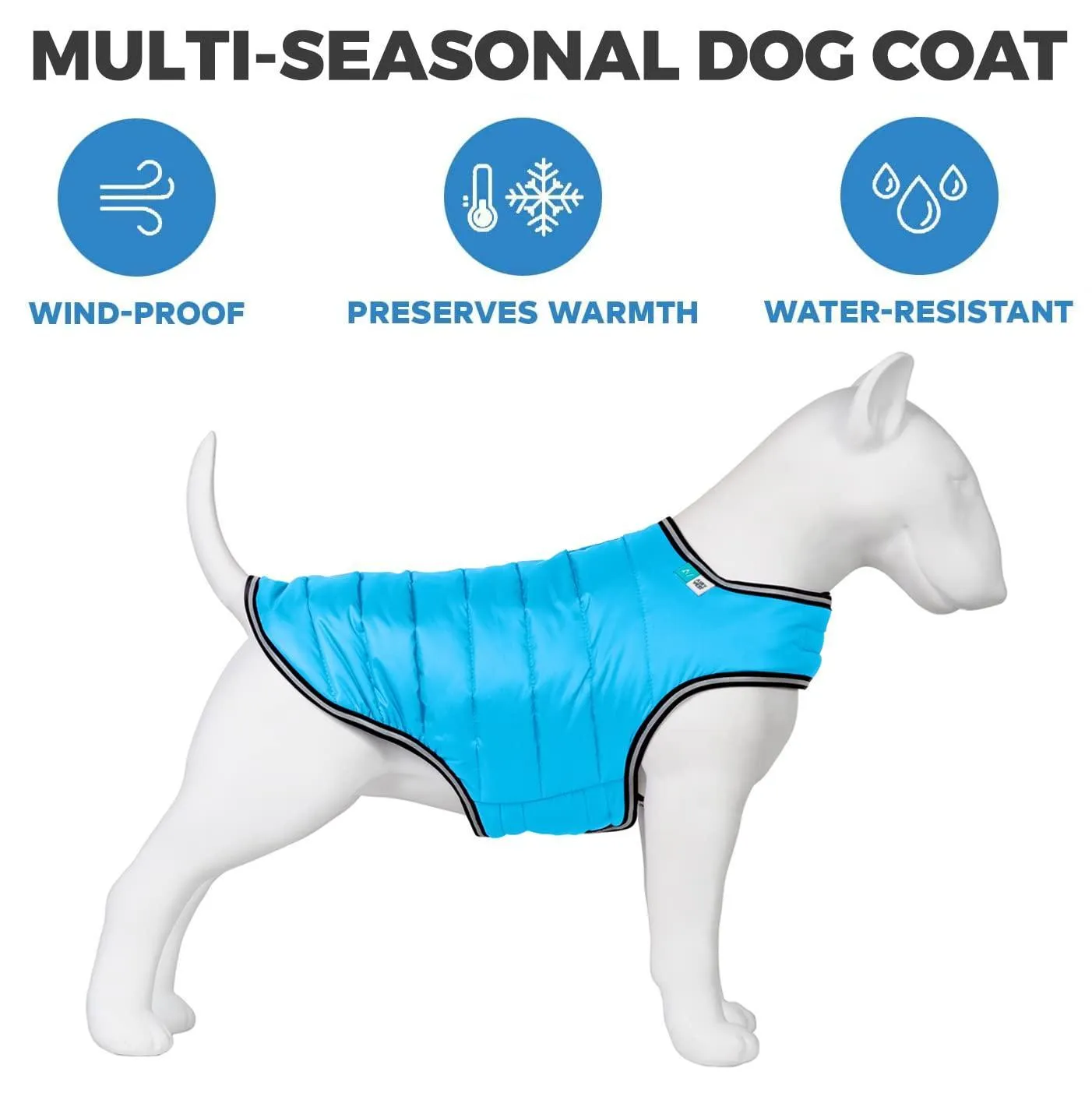 Dog Winter Coat for Small Medium & Large Dogs   Waterproof Dog Warm