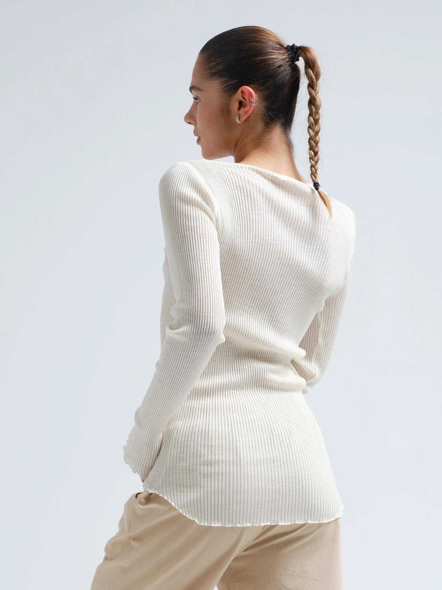 Elegante | Merino wool - Off-White