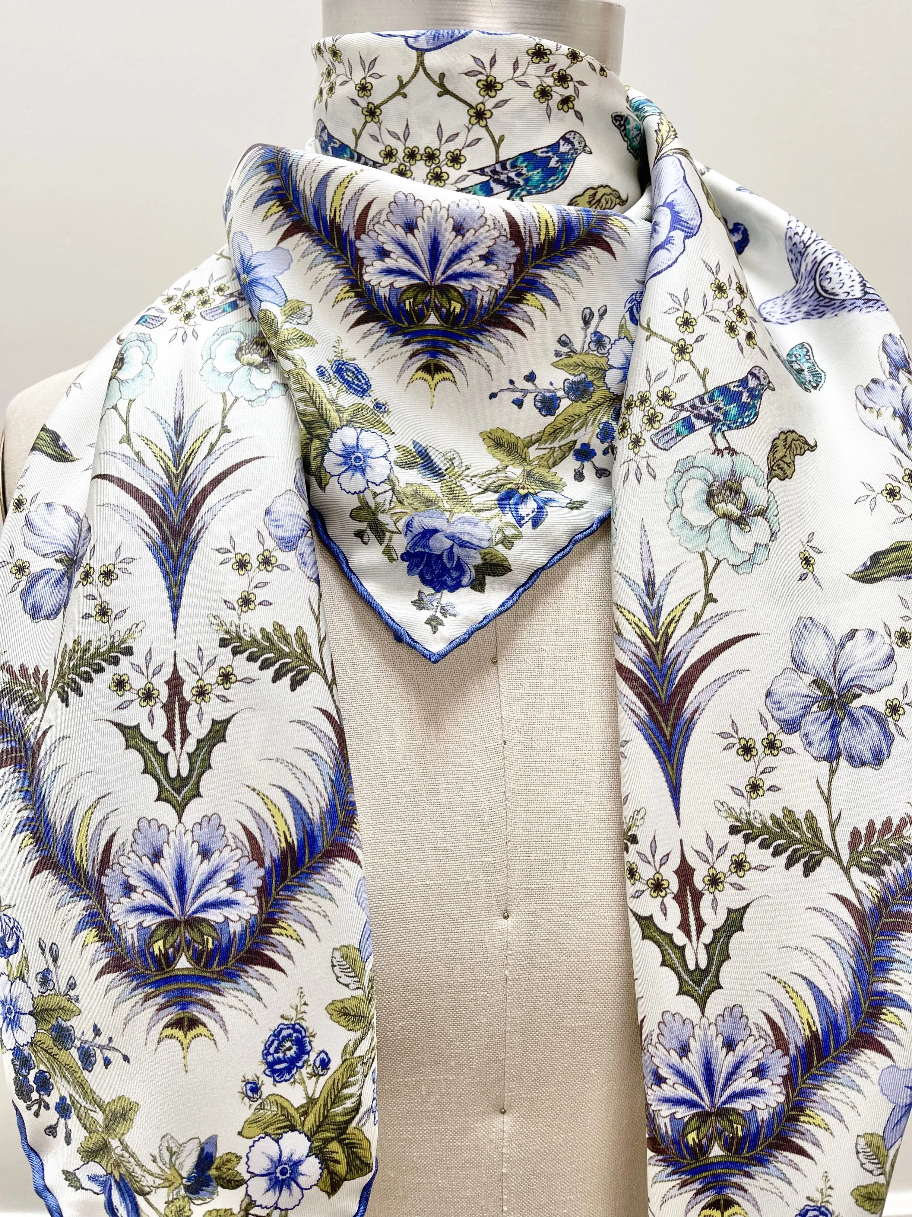 Elwyn New York Floral Flight Scarf