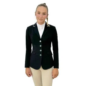 Equiline Farm House Custom Black Gait Show Coat in X-Cool Evo