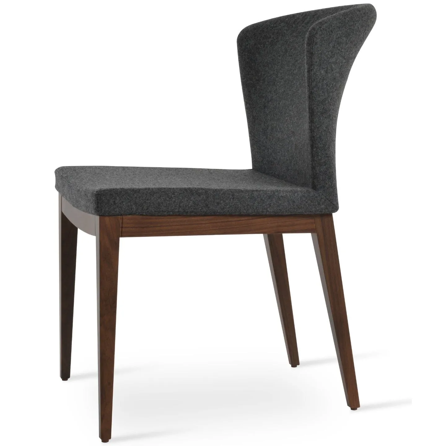 Fabric Dining Chairs Capri Wood