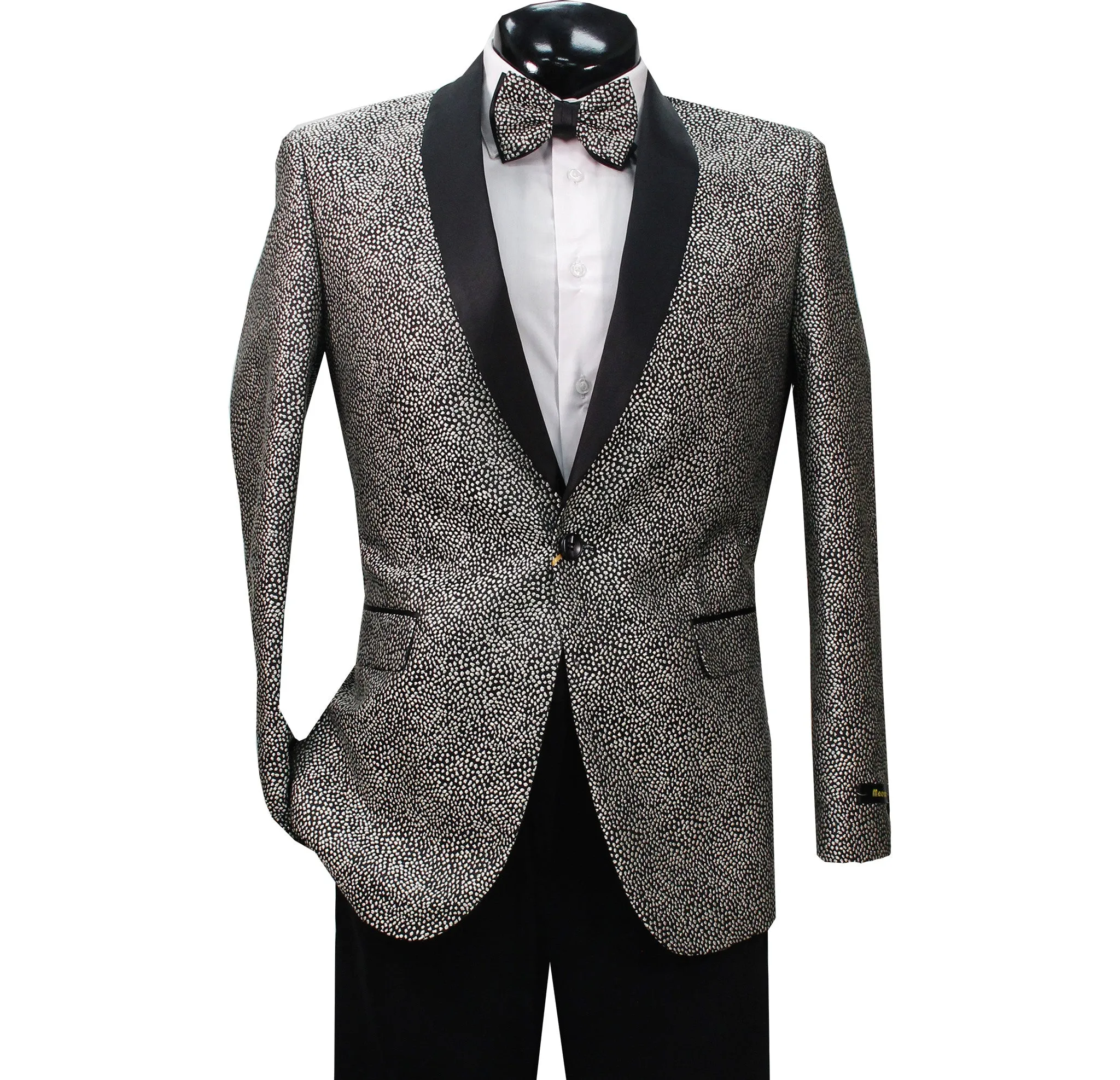 Fashion Blazer w/ Matching Bow Tie