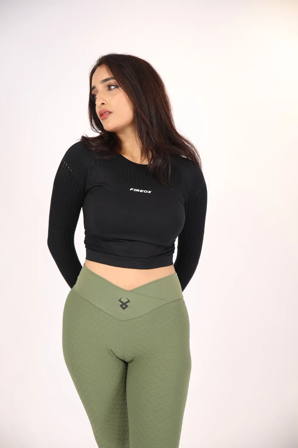 Fireox Yoga Pants, Green