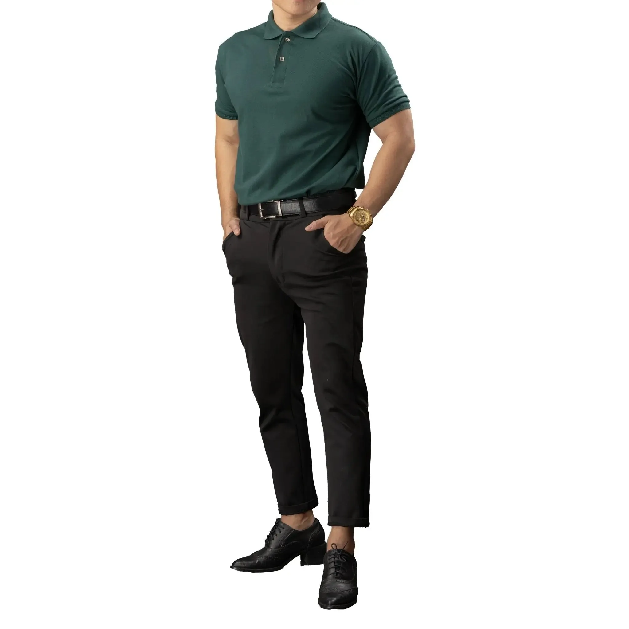 FLEXFIT Series Men's Polo - Green