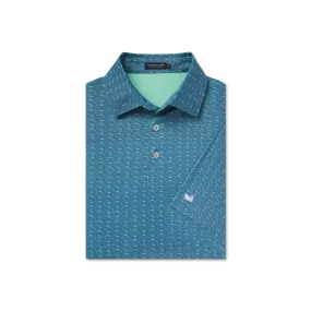 Flyline Summer Performance Polo - Slate