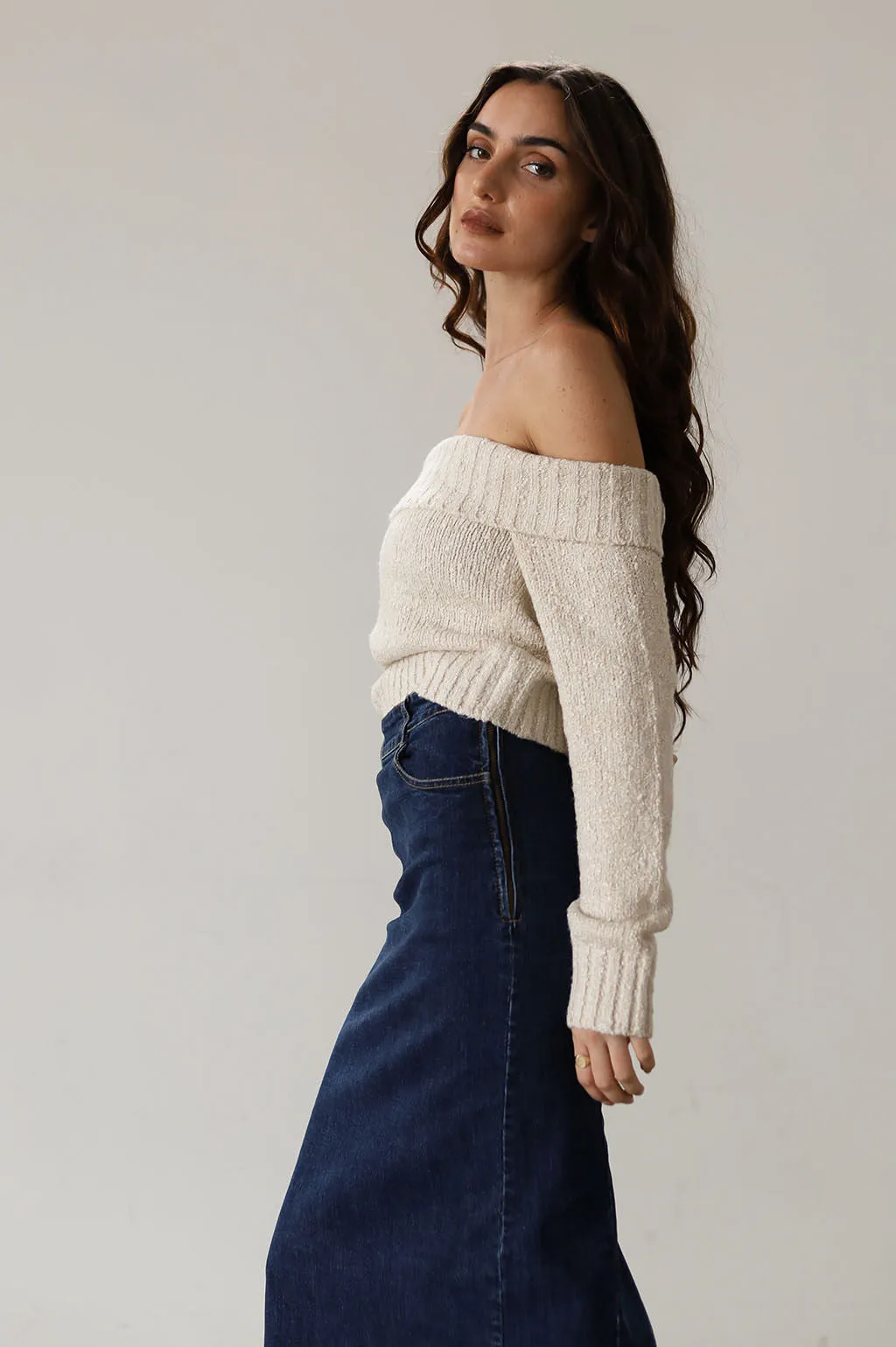 Forever Kiss Crop Sweater