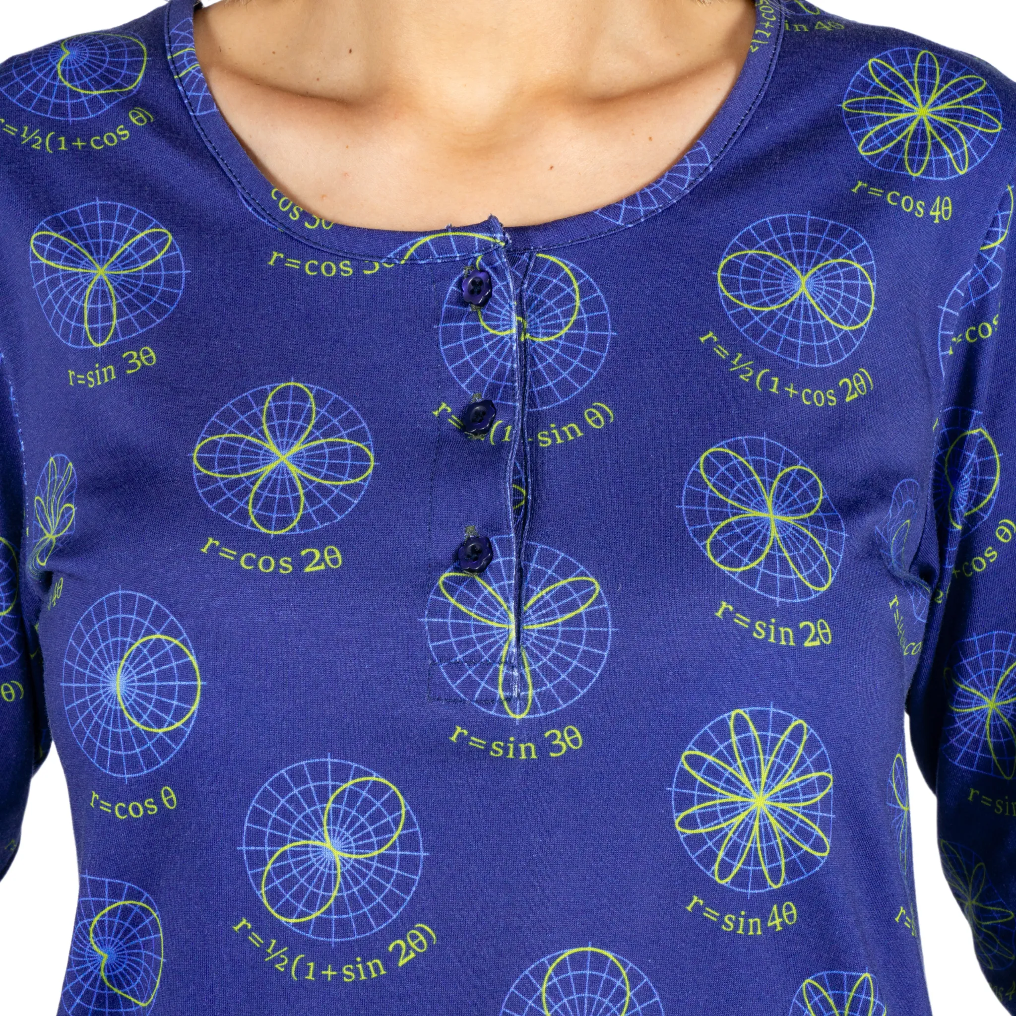 Graphs of Polar Equations Tunic Top [FINAL SALE]