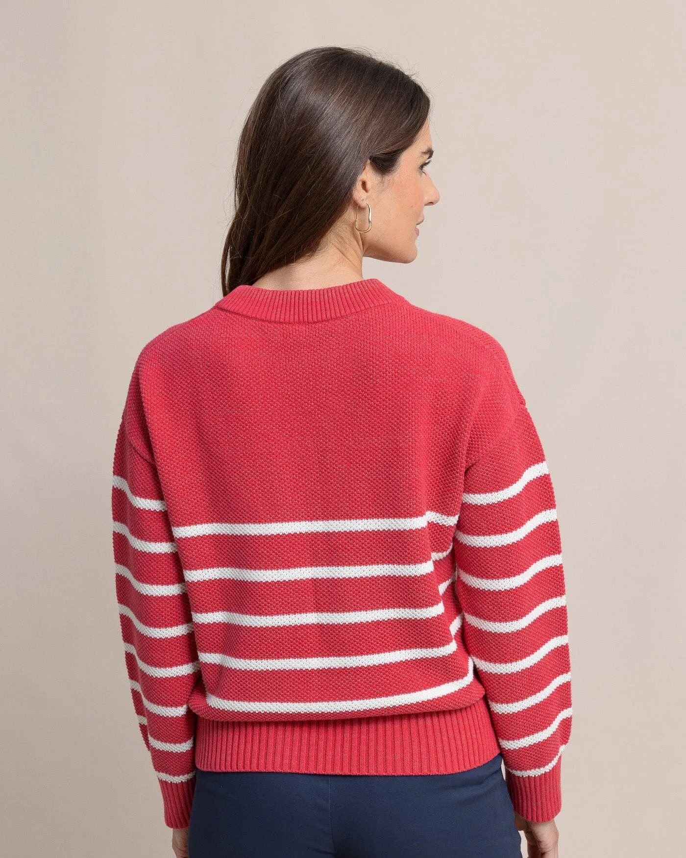 Haisley Stripe Crewneck Sweater