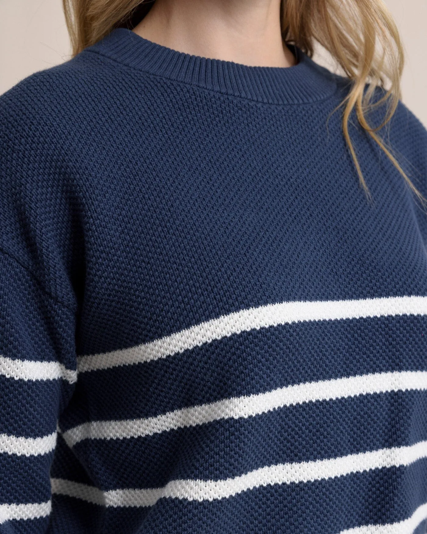 Haisley Stripe Crewneck Sweater