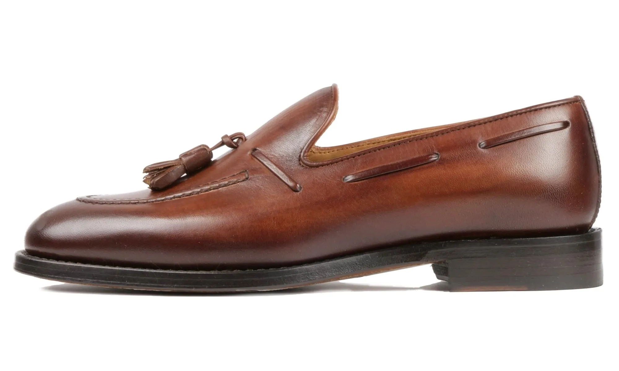 Henley Tassel Loafer Tan