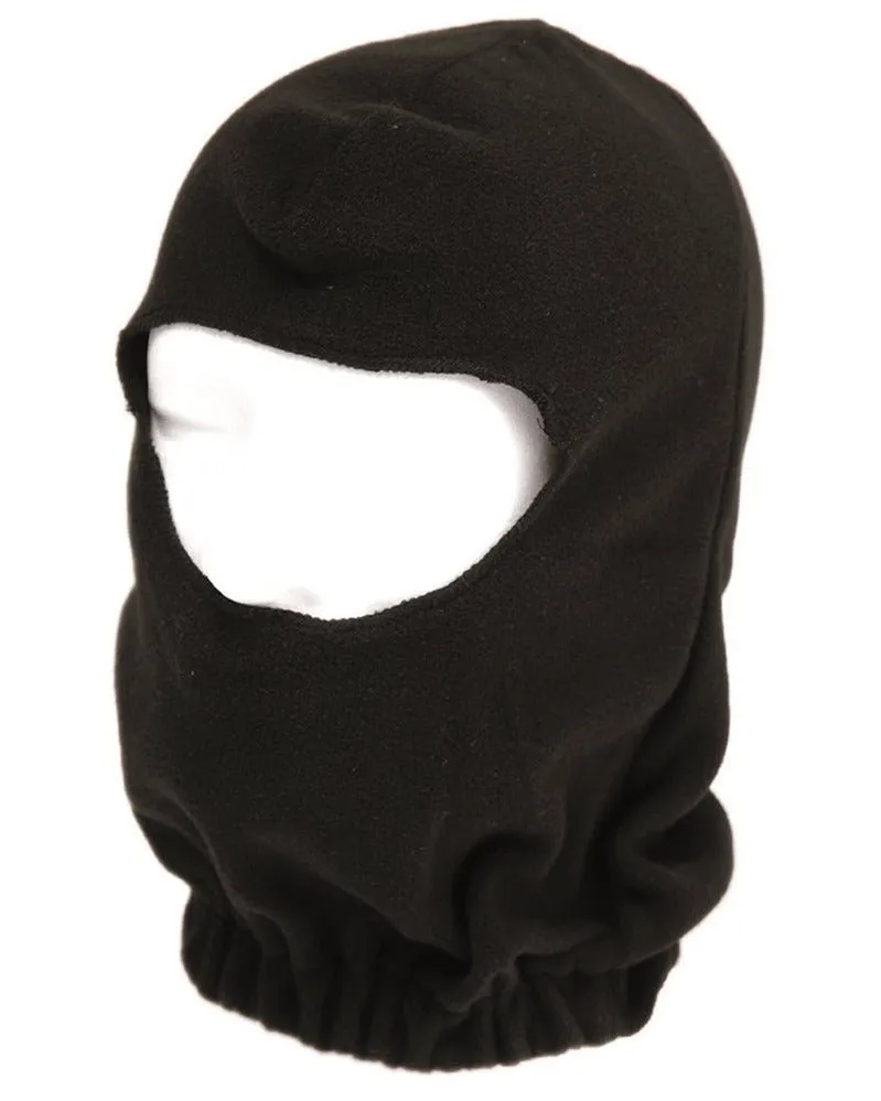 Highlander Balaclava Polar Fleece Black