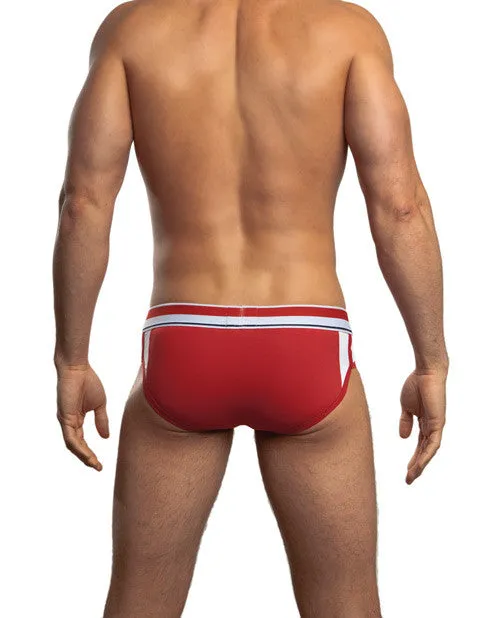 Jack Adams Relay Brief Red-white Sm