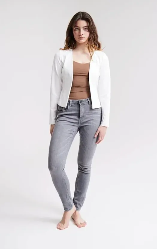 Kate Short Blazer - Cloud