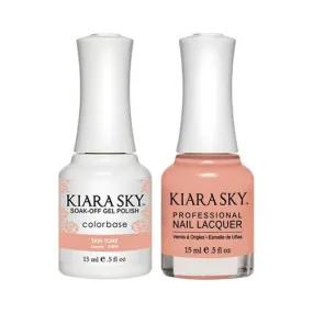 Kiara Sky Classic Gel & Polish Duo - #404 Skin Tone