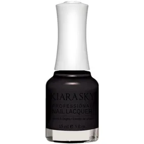 Kiara Sky Polish - 435 Black To Black