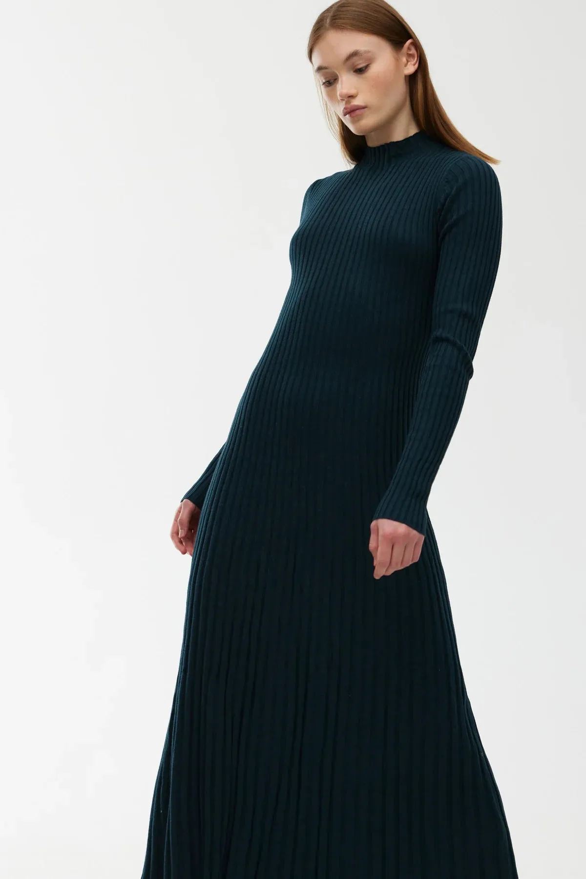 Kinney The Label - DELLA DRESS - EMERALD