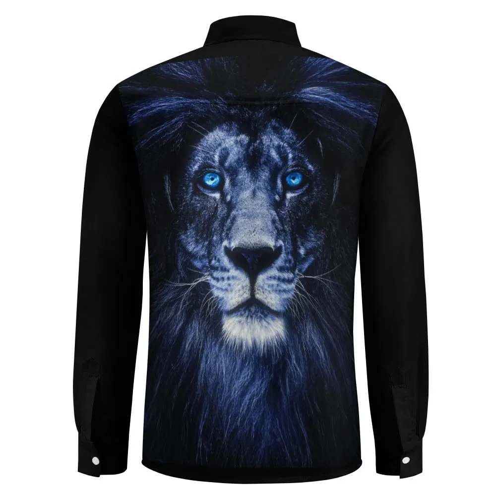 Lion of Judah One Pocket Long Sleeve Shirt