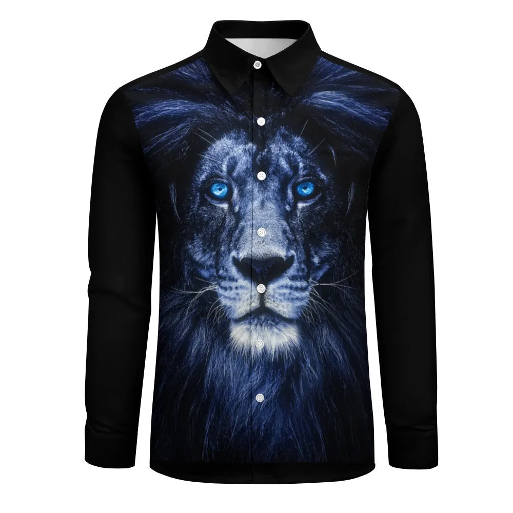 Lion of Judah One Pocket Long Sleeve Shirt